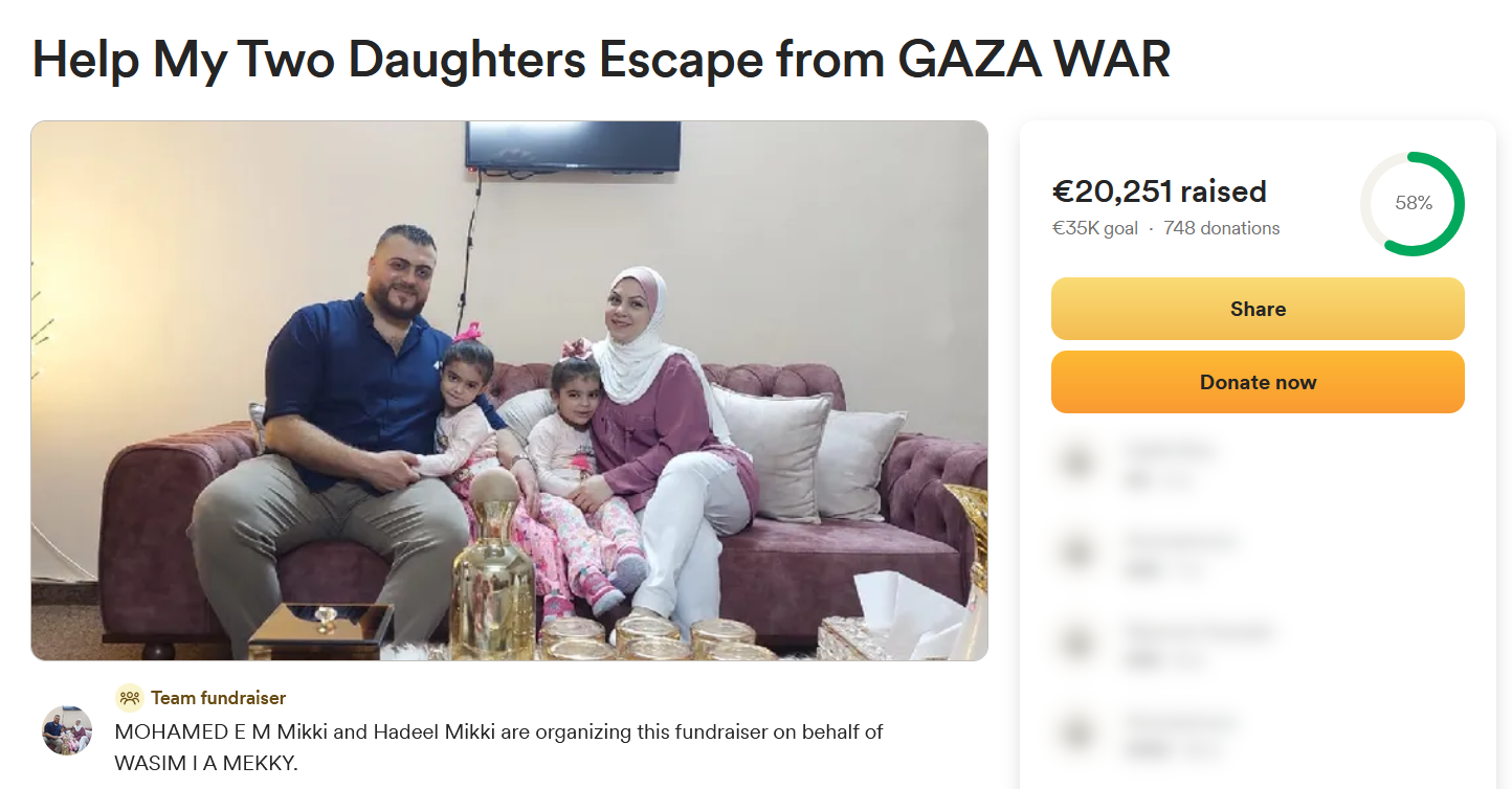 Hadeel Mikki's GoFundMe